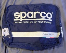Sparco Racing Suit Garment Bag Set Blue Carry Bag Nascar Team Issued Jrm 2010