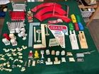 VTG MARX Gas Service Station Playset Accessories 74 piece Sears Allstate 1950s