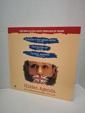 HIDDEN AGENDA 1990 LASERDISC FRANCES McDORMAND,gr