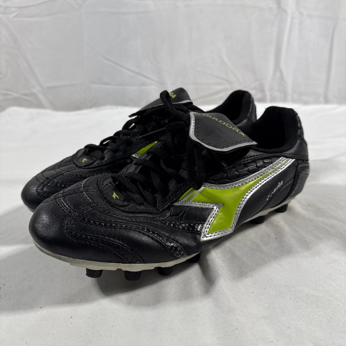 Diadora Football Diadora Forsales Customer Diadora US Black Soccer Shoes Cleats For Men For Sale
