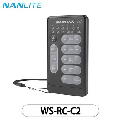 Nanlite WS-RC-C2 2.4G Wireless Remote Controller  for Nanlite LED Video Light