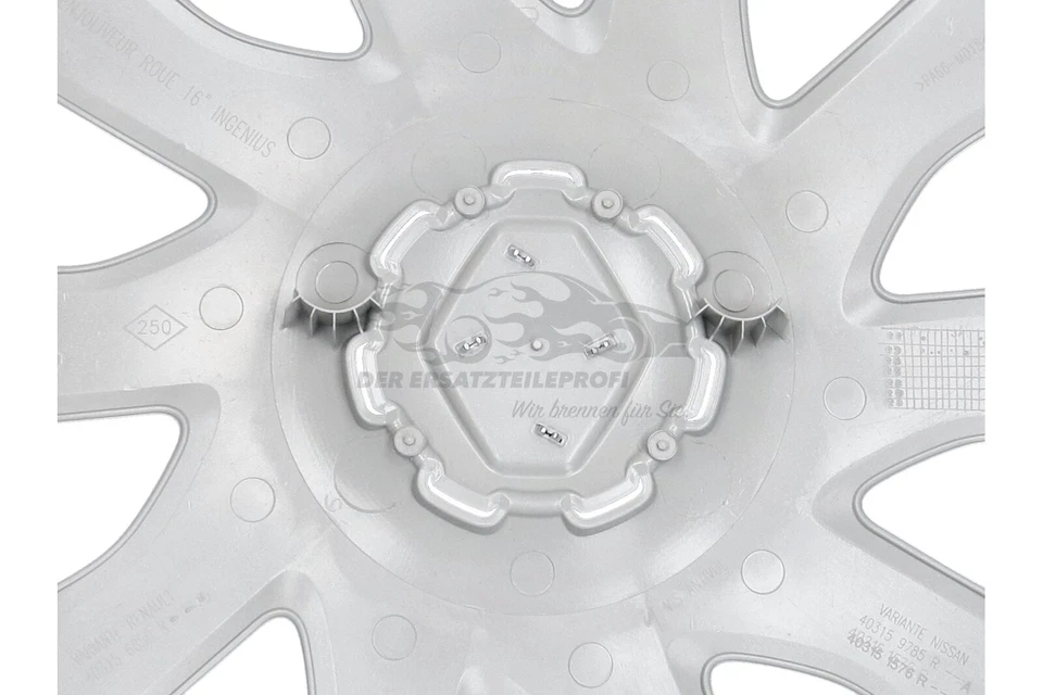 Original Renault Radkappe Igenius hellgrau 16 Zoll 403156650R (1 Stk) - Bild 4 von 4