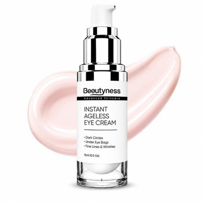 Instant Ageless Eye Cream   Anti Wrinkle Cream, Removes Under Eye Puffiness, ...