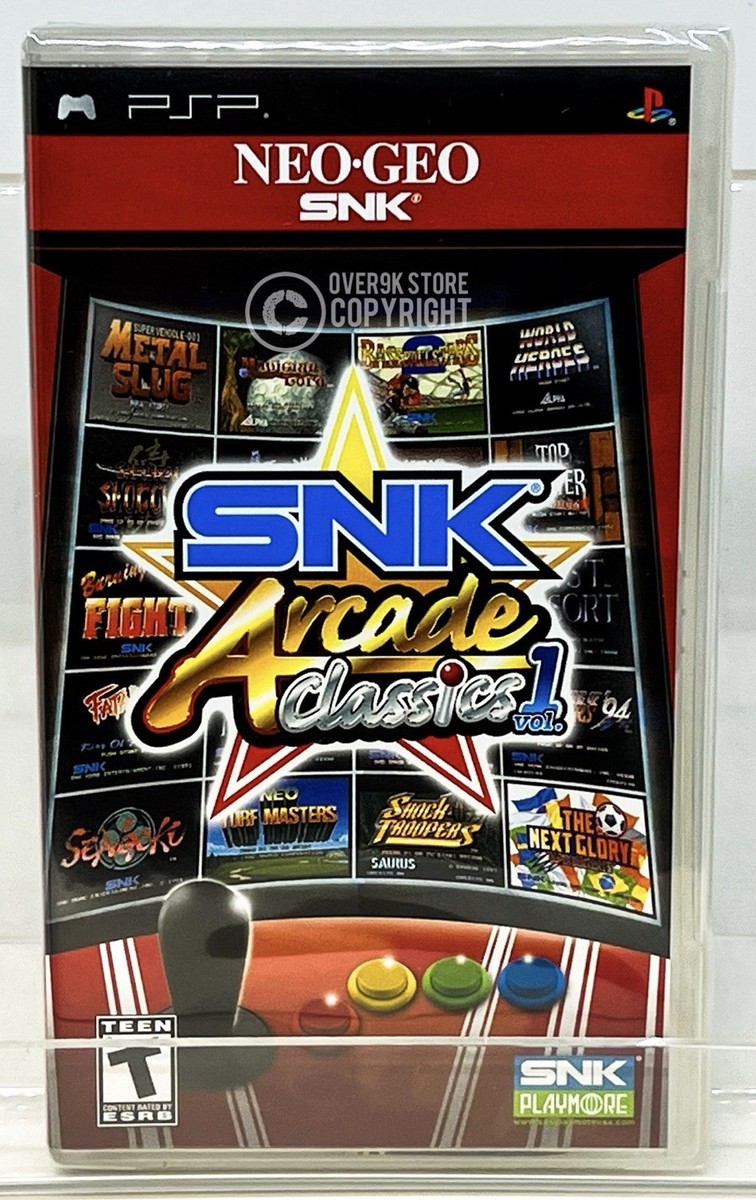SNK Arcade Classics Vol. 1 - PSP - Brand New | Factory Sealed | eBay