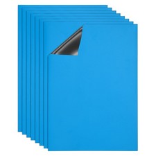 Dry Erase Board, A4 8 Pack Fridge Calendar Board Magnets Whiteboard, Blue