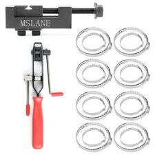 CV Axle Boot Clamp Pliers Tool Set with 16 PCS Band Clamps Kit Universal