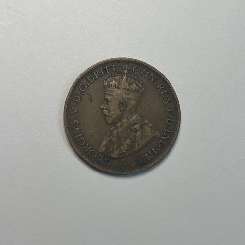 1911 Half Penny Coin - Australian George V Better than Circulated Predecimal - Picture 5 of 5