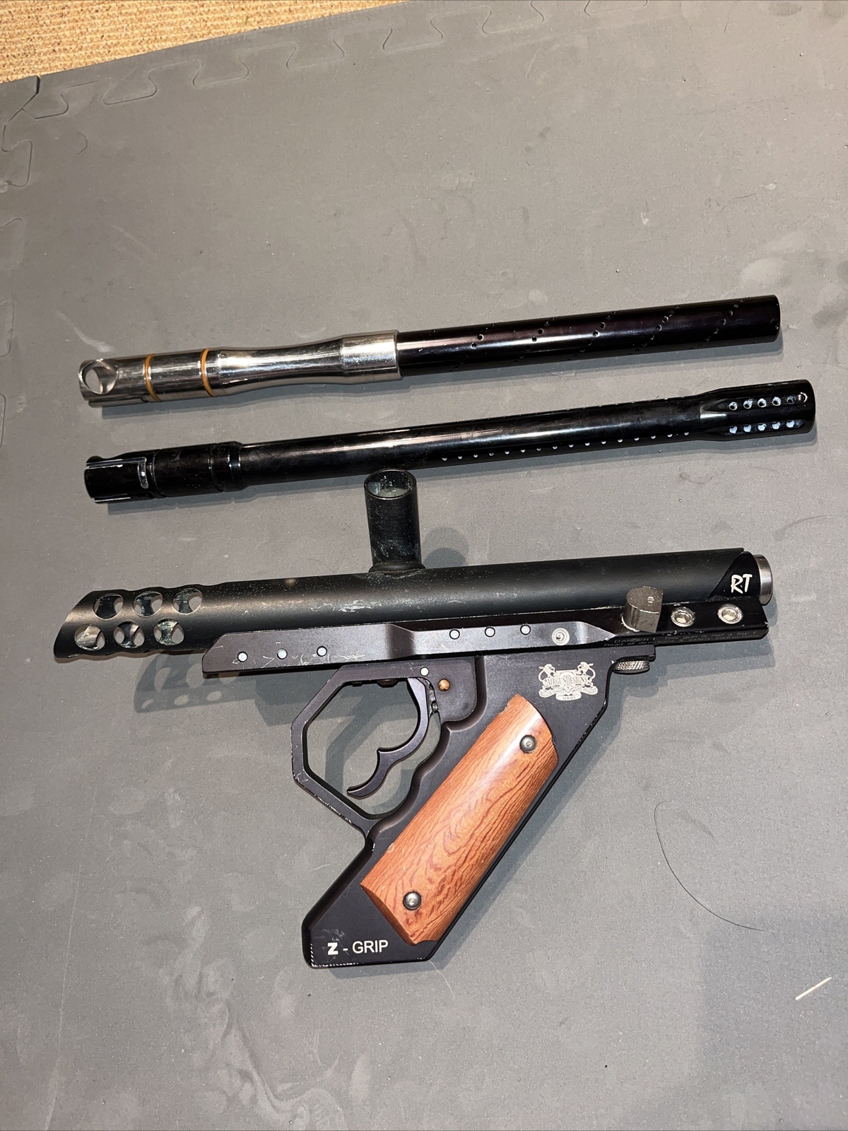 airgun designs paintball Automag RT With Z grip Double Trigger eBay