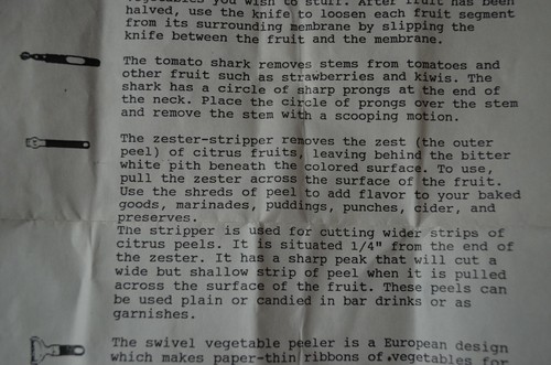 Homechef Set of 5 Cooking Kitchen Utensils Apple Corer Knife Zester Veg Peeler - Picture 11 of 12