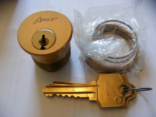 Arrow MC61 10 KD 001 CAM Mortise Cylinder Lock with Key - Picture 3 of 7