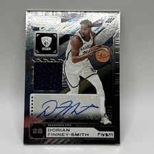 Dorian Finney-Smith /99 Game Worn Patch Auto 2023-24 Panini Recon FOTL SPA-DFS