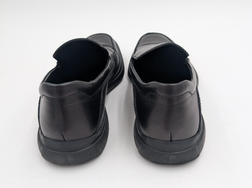 Salvatore Ferragamo Men's Leather Loafers Size 8 D Black Nero Calf Italy - Picture 16 of 23