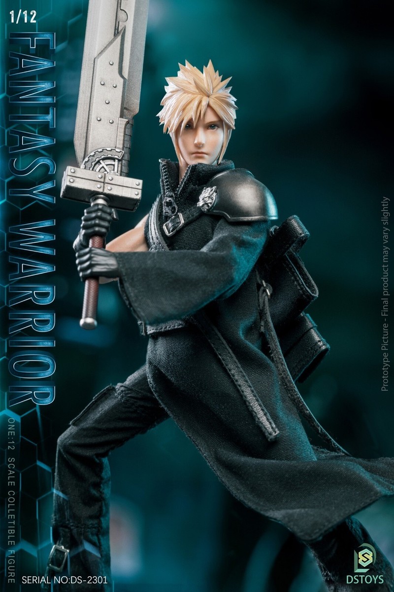 DSTOYS Fantasy Warrior 1:12 クラウド・ストライフ DSTOYS 1/12 DS-2301 Fantasy Warrior Cloud Action Figure