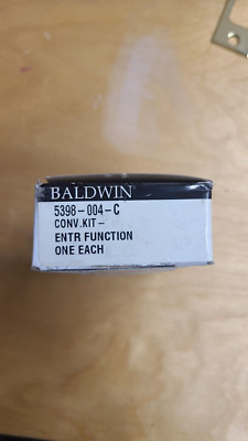 Baldwin 5398 004 C Older style thick door kit for emergency egress functions