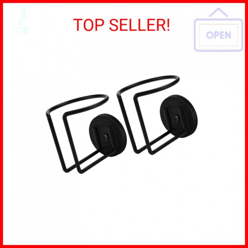 2 Pack Magnetic Cup Holder, Durmmur SUS 304 Stainless Steel Magnetic Cup Caddy,