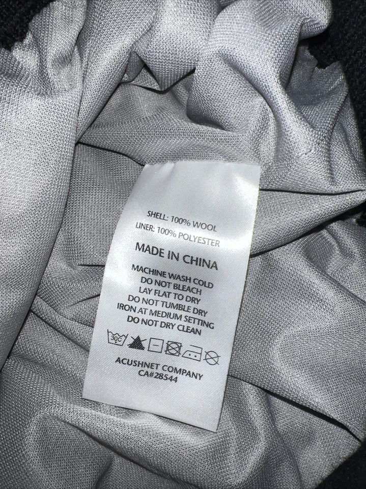 Footjoy Completamente Forrado Argyle Para Hombres Grande 1/4 Cremallera FJ Golf Suéter Chaqueta Lana Foto 4 de 4