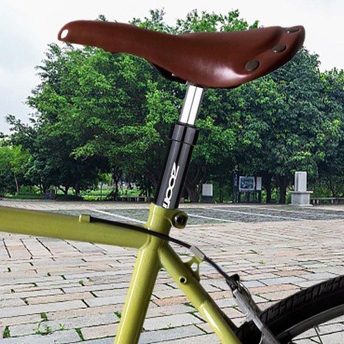 ZOOM 27.2mm 350mm Bicycle Suspension Hydraulic Seat Post Cycling Saddle Comfort - Picture 10 of 10
