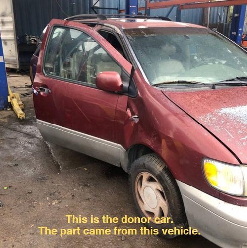 1998 - 2003 TOYOTA SIENNA Power Side View Door Mirror Left Driver LH Non-Heated - Picture 9 of 13