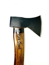 The Pinewarden Rone Creek Coated Camp Hatchet - Woodburnt Edition