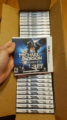 Nintendo 3DS Michael Jackson The Experience 3D BRAND NEW FACTORY