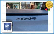 Set Of 2 - 4x4 Decals Stickers Parts Chevy Silverado Gray Gm Colorado Fg5a2