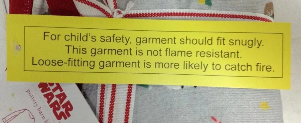 NEW Pottery Barn Kids Size 4 Star Wars Holiday Organic Pajama Set Darth Vader - Image 3 of 4