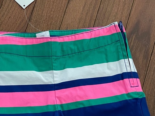 NWT Gymboree Multi-Striped Anchor Shorts Adjustable Waist Size 4 4T - Picture 2 of 6