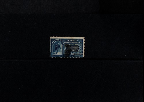 STAMPS USA 1888 SPECIAL DELIVERY 1 STAMP 10 CENTS BLUE USED - Picture 3 of 3