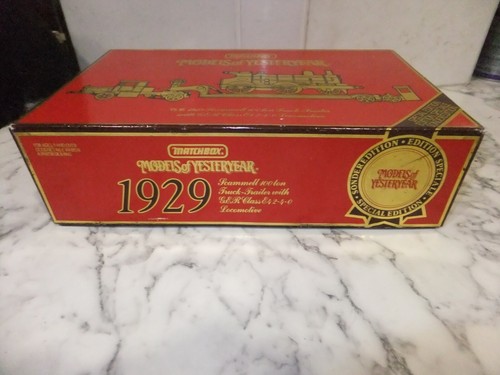 Matchbox model of Yesteryear YS-16 1929 Scammell 100 ton truck/trailer/locomotiv - Picture 11 of 16