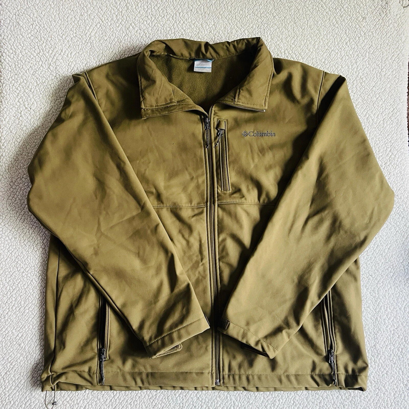 Columbia 1556531 Ascender Softshell Jacket - Avocado Green XXL (0253)