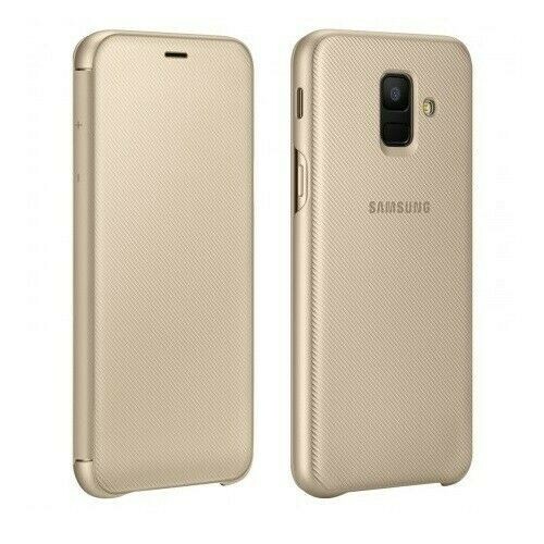 Samsung Wallet Cover Galaxy A6 (2018) GOLD Custodia a libro Booklet Samsung