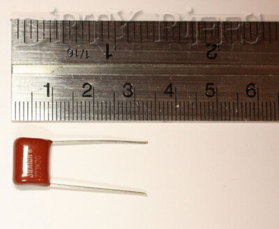 Poly film metal film green Capacitor .22 uf 100v