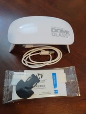 Whitestone Dome Glass UV Light Lamp - 15/60 Sec Timer - Cures & Sanitizes