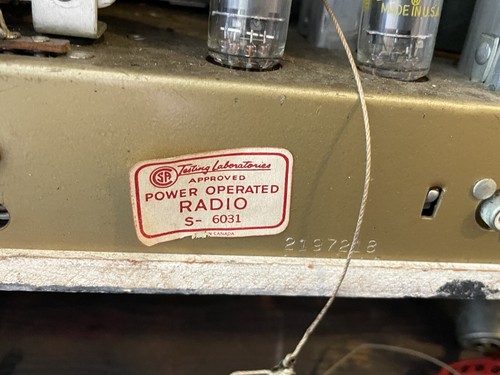 Vintage ZENITH B600 Trans Oceanic Radio / Chassis 6A40 - Picture 14 of 24