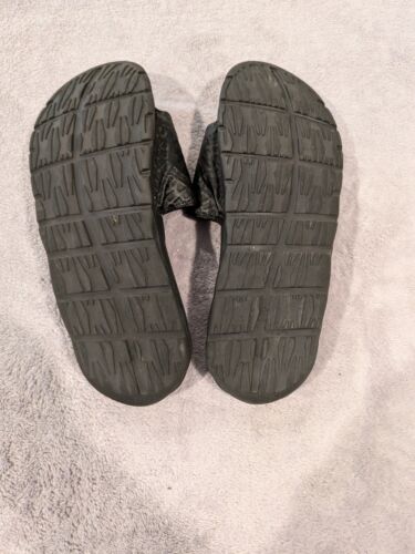 Nike Benassi Solarsoft Slide Sandals Mens 8 Black Anthracite 705474-091 - Picture 3 of 6