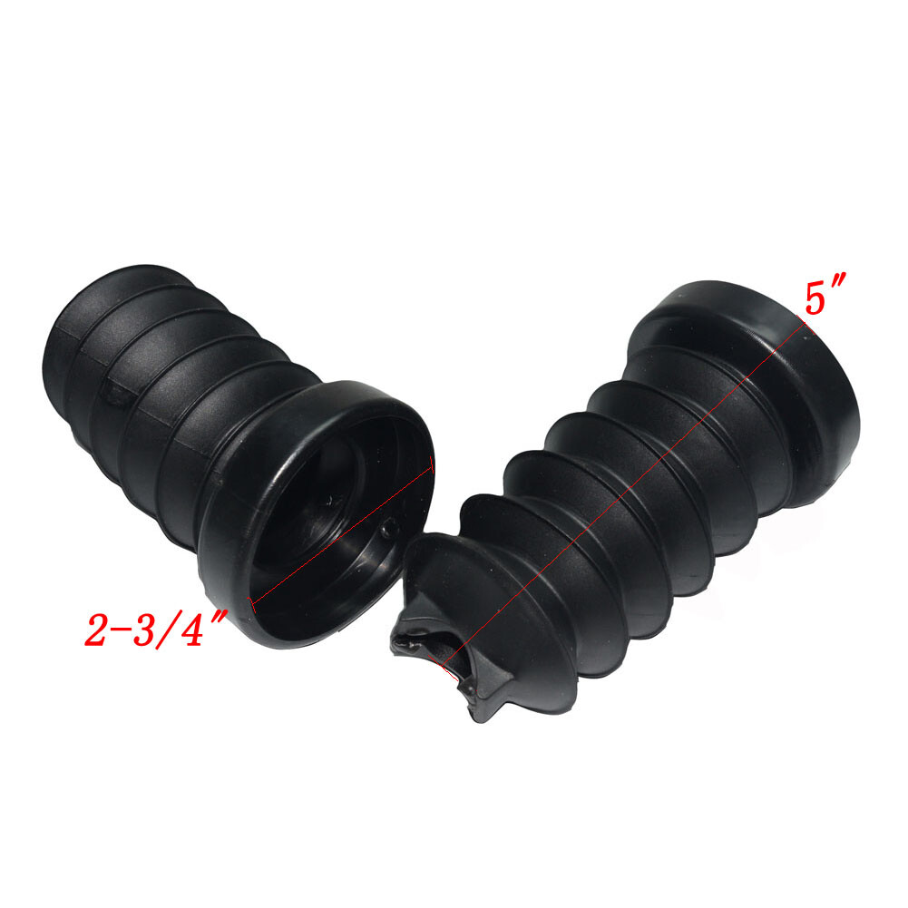 Fork Cover Gaiter Gator Boot Rear Shock Absorber For Harley Electra