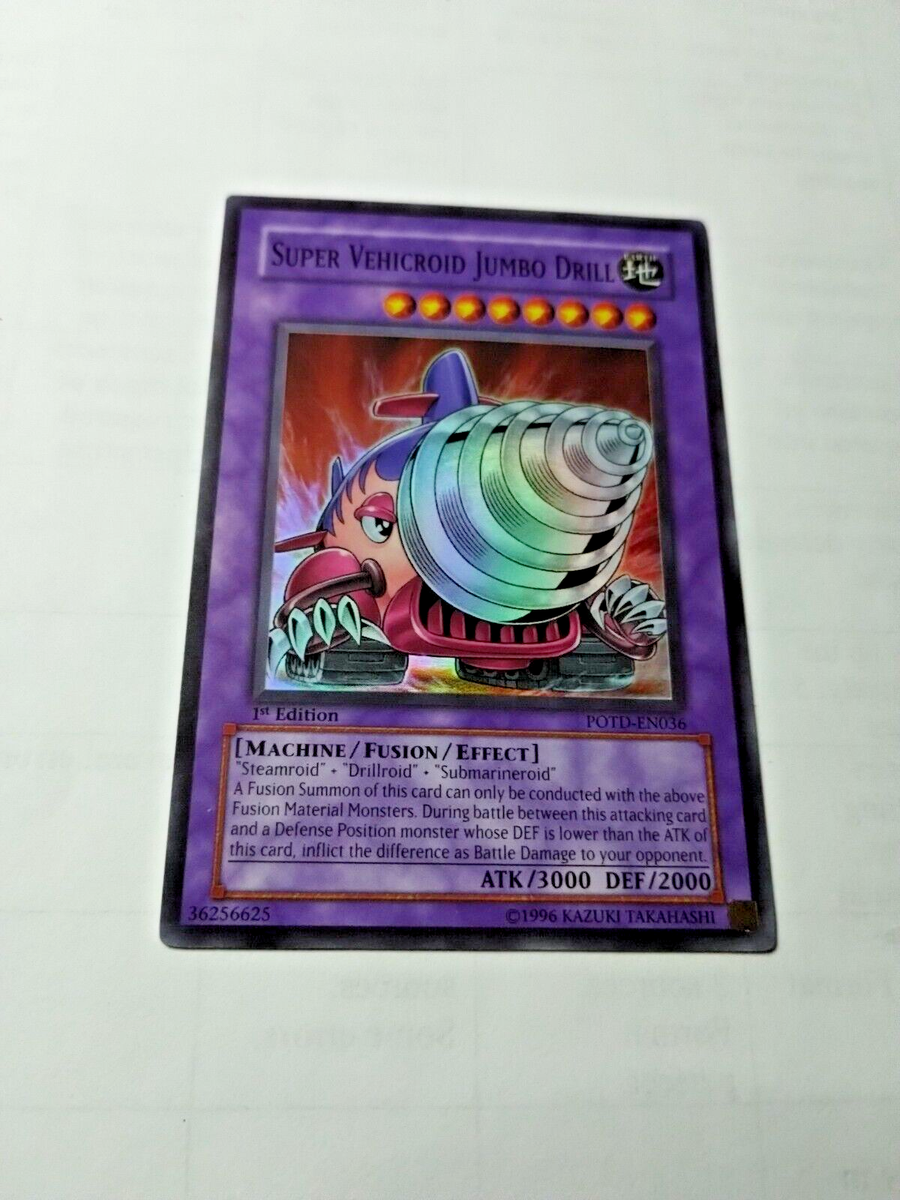 Yu-Gi-Oh! TCG Super Vehicroid Jumbo Drill Power of the Duelist