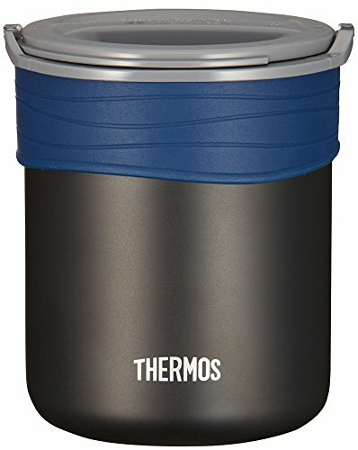 THERMOS JBP-360 BK Thermal Insulated Rice Container Black NEW from Japan - Picture 1 of 3