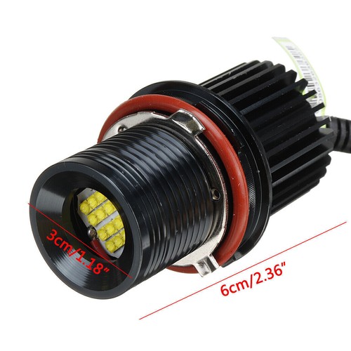 2X LED Angel Eyes Standlicht 160W weiße Für BMW E39 E63 E53 E87 X3 X5 E61 - Bild 5 von 9