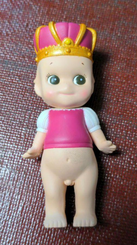 Sonny Angel Crown Series Pink 2008 Rare Mini Figure Vintage Sonny Angel Crown Series Pink 2008 Rare Mini Figure Vintage