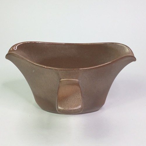 Vintage FRANKOMA Plainsman Brown Handled Gravy Boat 2 Spouts #6S - Picture 5 of 9