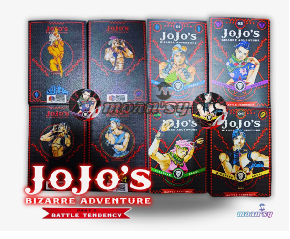 Jojo's Bizarre Adventure Manga English Part Vol 1-4 Full Set by