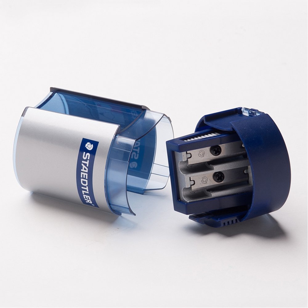 STAEDTLER Double-hole Tub Pencil Sharpener 512 001