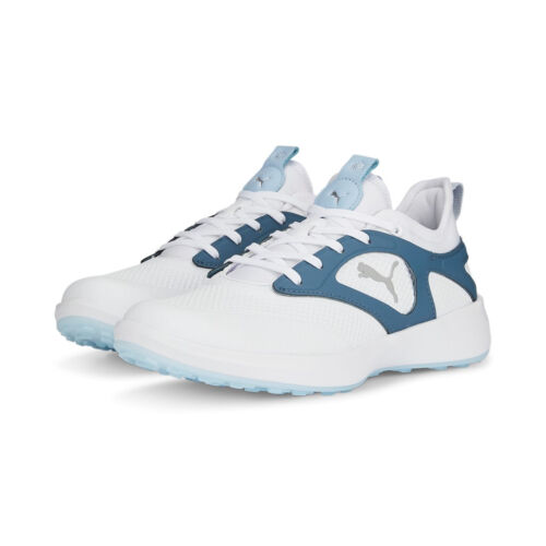 Puma golf shoe women´s Ignite Malibu white/blue size EU 38 376158 04-