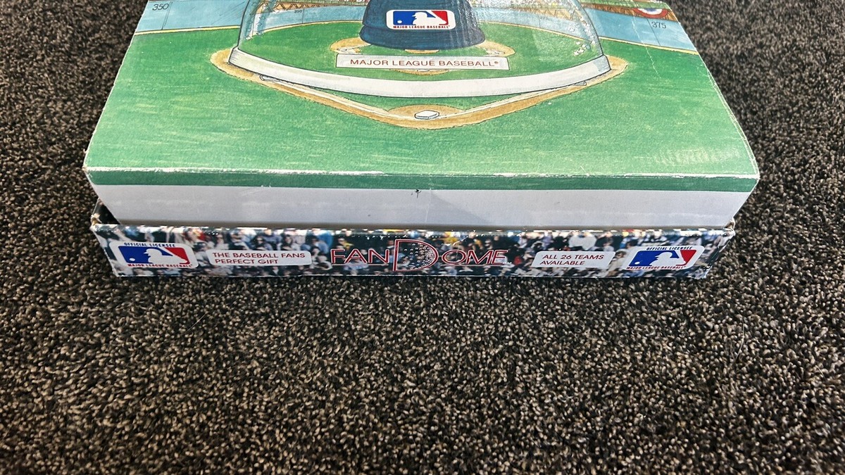 Vintage Fan Dome Snow Globe MLB Licensed Original Display Box RARE