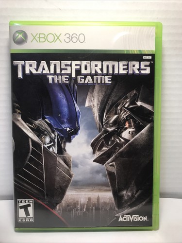 Transformers: The Game (Microsoft Xbox 360, 2007) - Includes Manual