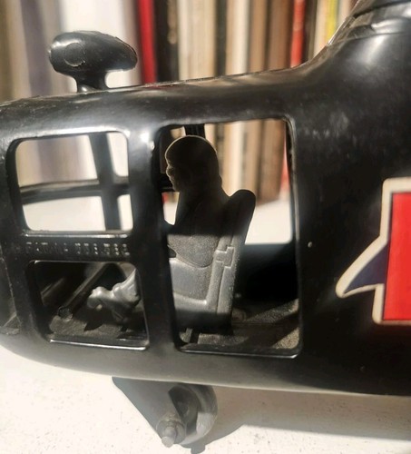 Rarissimo giocattolo vintage anni 60 Irwin Batman Batcopter Bat Helicopter Blow-mold 1966 - Foto 24 di 24