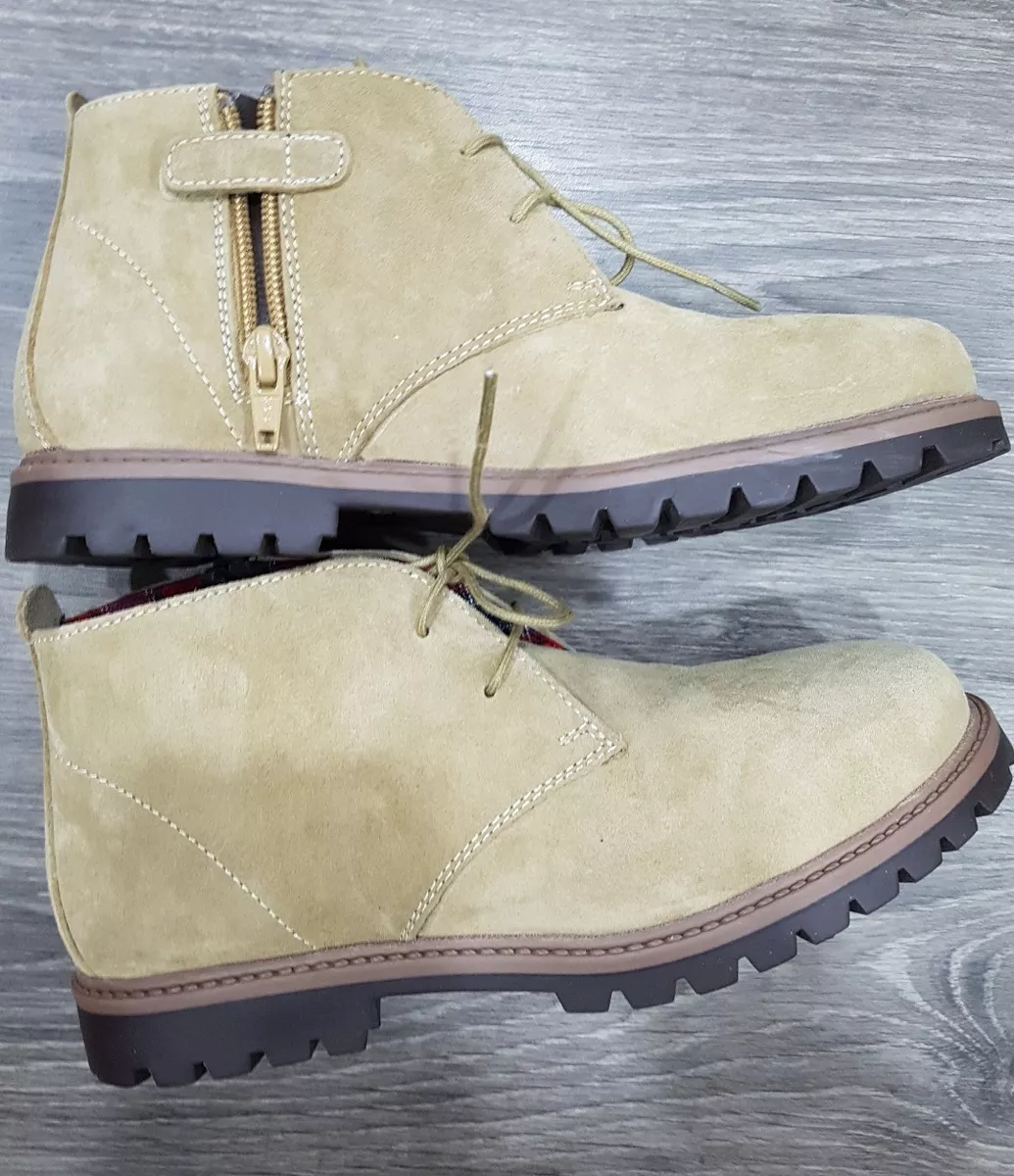 Next boys junior camel beige colour lace shoes size Uk 2