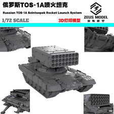 1/72/87/144 Russian TOS-1A Spitfire Rocket Launch Tank Resin Model Kit 3DPrinted