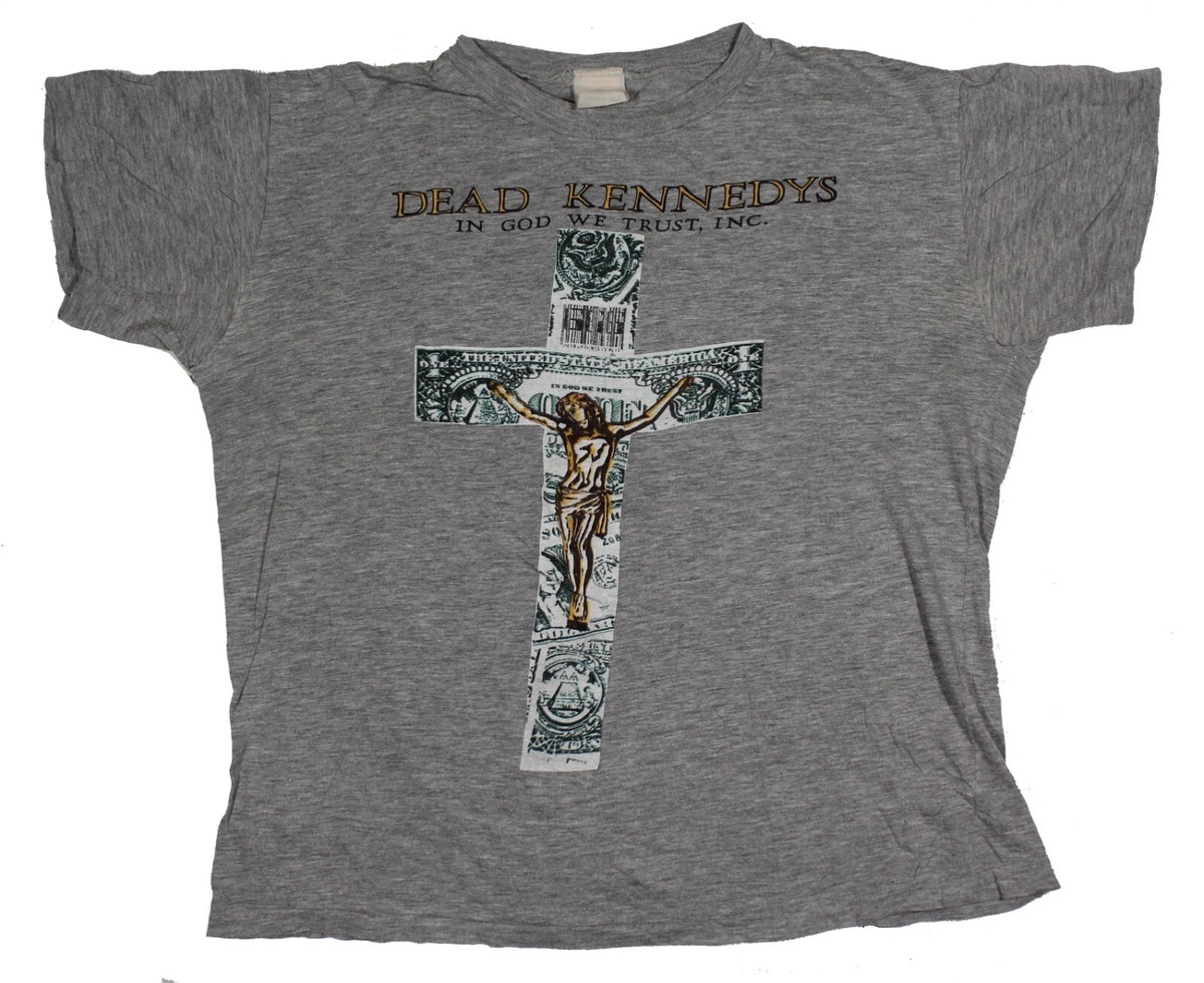 トップス Dead Kennedys Special Vintage Tee Dead Kennedys - In God We Trust Inc Rare Vintage T-Shirt | eBay